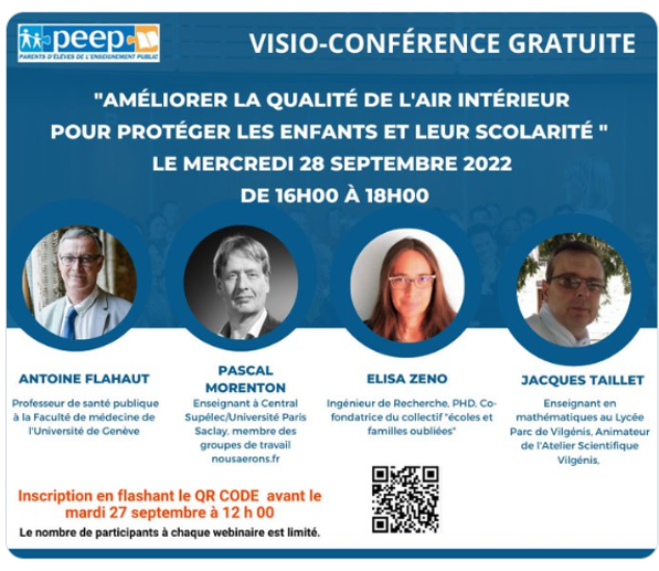 Ecole_Oubliee's tweet photo. 🗣️Un très grand merci à @FederationPEEP, @FLAHAULT,@ATSVilgenis et @nousaerons pour les échanges riches et passionnants,
permettant de comprendre l'enjeu de la qualité de l’air intérieur💨 #QAI pour la #sante,la #scolarité et l'#avenir de nos enfants
#LesSolutionsExistent https://t.co/Iplfpoq5rd