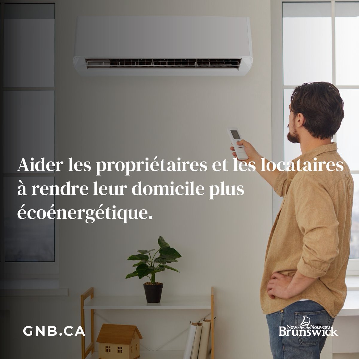 Gouv_NB's tweet photo. Nous nous associons avec @Energie_NB afin d’aider les propriétaires et les locataires à rendre leur maison plus écoénergétique, et ainsi réduire leur facture d’électricité mensuelle.
https://t.co/Z2vLudxBy1 https://t.co/mlOaaPJhKG