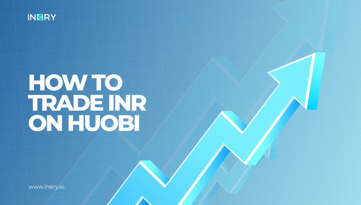IneryDLT's tweet photo. "We made it! You can now trade $INR/ $USDT on @HuobiGlobal exchange.

Here's a step-by-step guide on how to trade:
https://t.co/aB5E2GM1A4 https://t.co/R446mbaNJZ