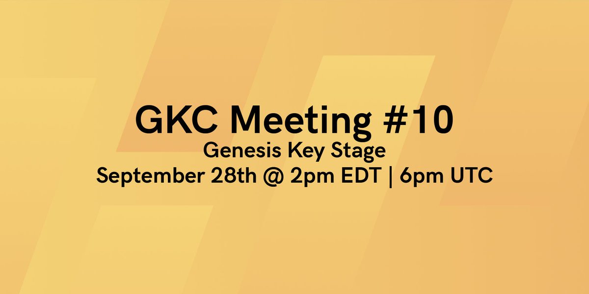 NFTcomofficial's tweet photo. gm friends ☕️

Please join us in Discord today at 2pm EDT (6pm UTC) for our 10th Official Genesis Key Club Meeting!

We will be covering tomorrow's v0.10 Beta update, and sharing updates from the team. 🧪

See you there! 👋
https://t.co/kXriQjLfGr https://t.co/4JSj4pqxm8