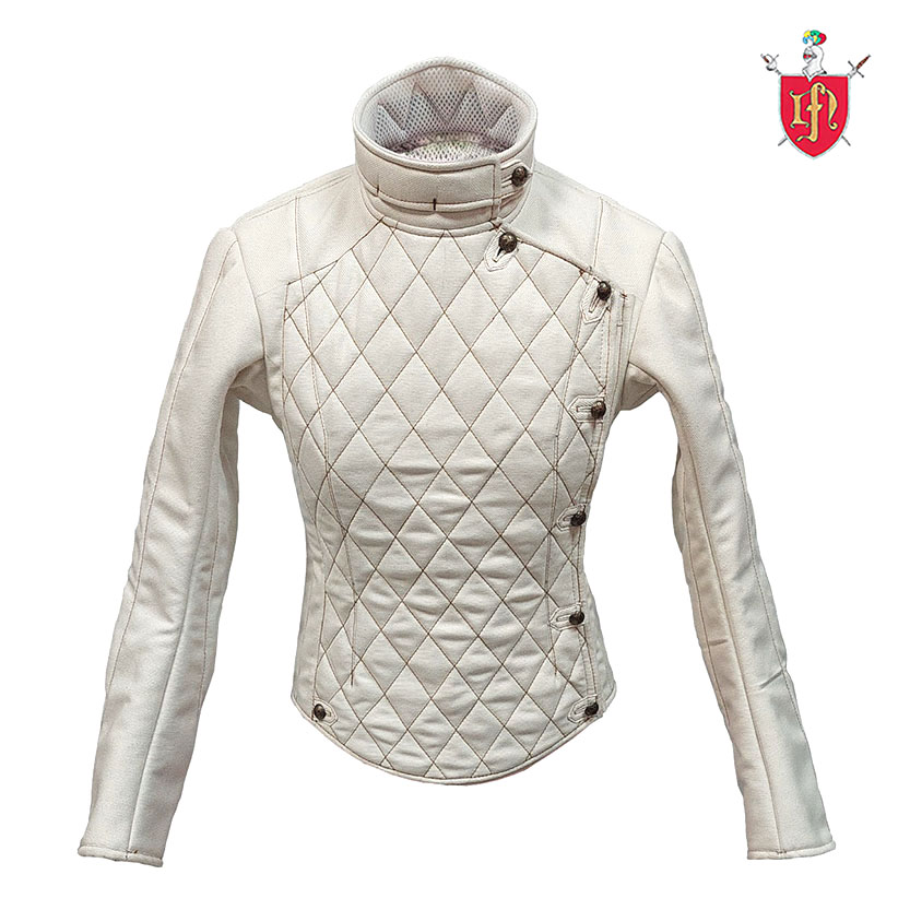FuduliNico's tweet photo. CHAQUETILLA DE ESGRIMA HISTÓRICA PARA MUJER
Confeccionada en algodón tipo sarga, su interior acolchado de algodón y mezcla con forro de fibra transpirable. Ref.: 112CHRM095112
https://t.co/kw82hewmjc #espada
#ropera #sword #rapier #esgrima #esgrimahistorica #esgrimaantigua #hema https://t.co/XUSEdesvRG