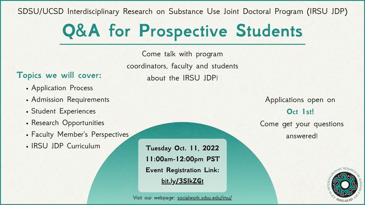 JDP in Interdisciplinary Research on Substance Use tweet media