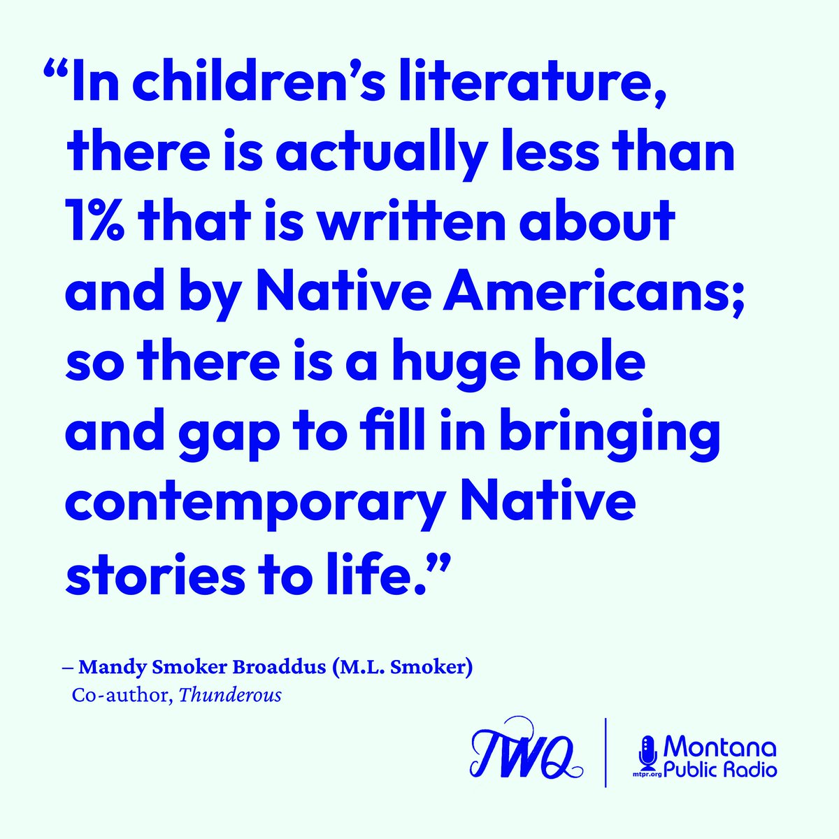 WriteQuestion's tweet photo. Did you miss last week’s conversation with poets M.L. Smoker (@wiyasha) and @NataliePeeterse? Not to worry—you can listen to the episode online at https://t.co/WrNNGUbITi and wherever you stream or download your favorite podcasts! https://t.co/hKW7VA1mLm
