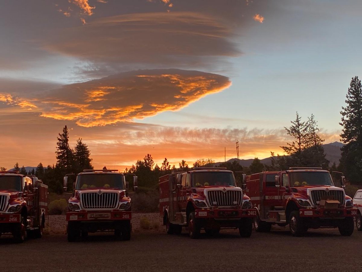 CALFIRESKU's tweet photo. #97Fire- (Evacuation Update) ALL Evacuation Warnings and Orders  have been lifted. #CALFIRESKU2022 https://t.co/V5lbMqqQXV
