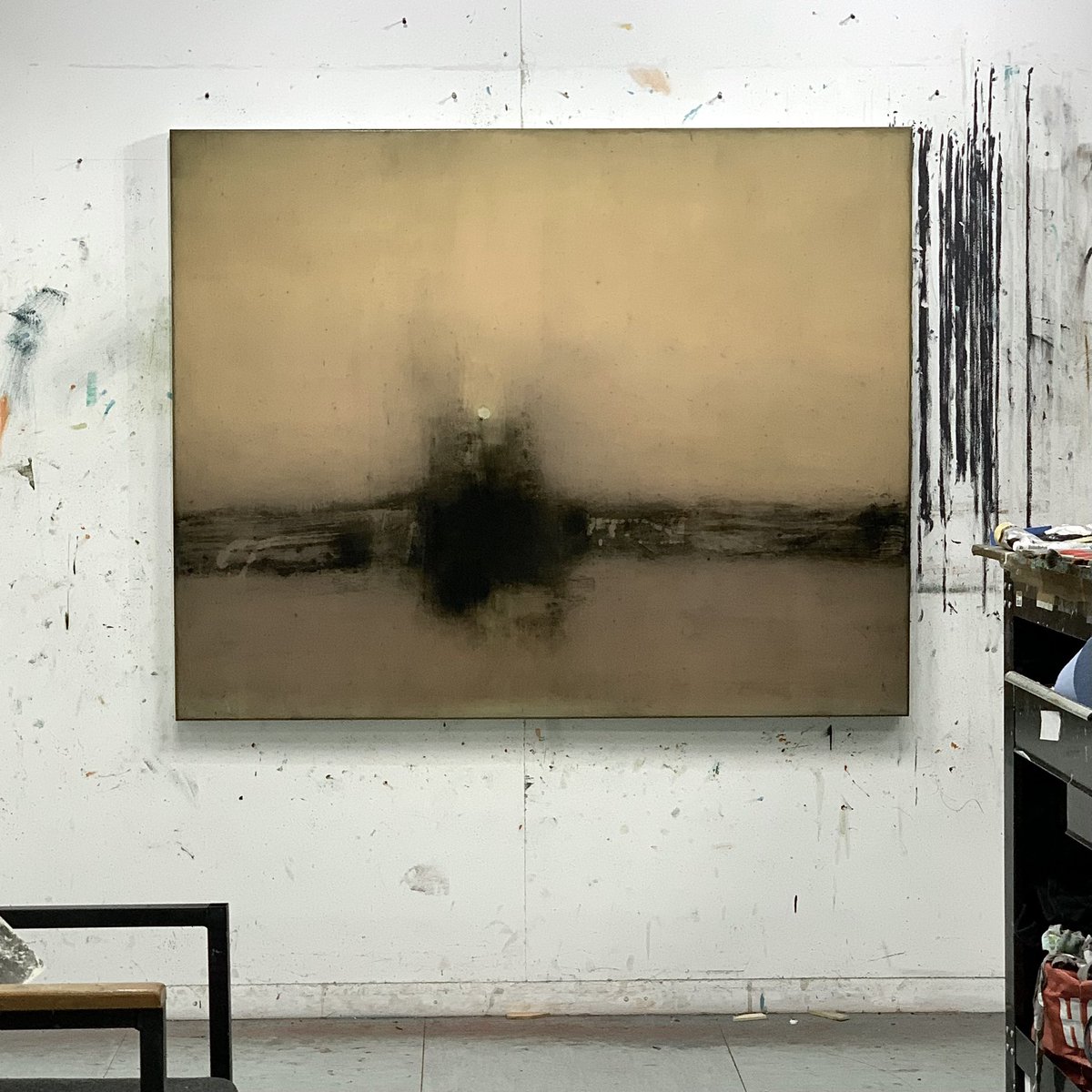 150x120cm…

#paintinginstudio #studiopainting #oilpainting #landscapeoilpainting