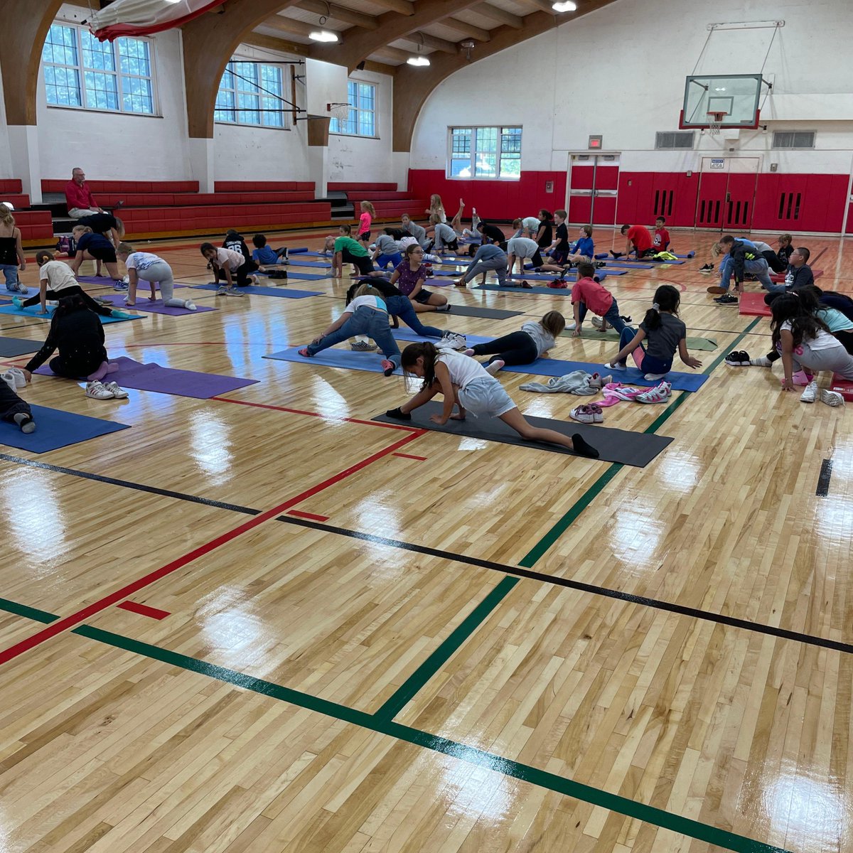 Think Wellness will be coming in for the next five days in our physical education classes. This program is intended to help our students learn about mindfulness, self-regulation, and stretching and breathing techniques. #cmcares