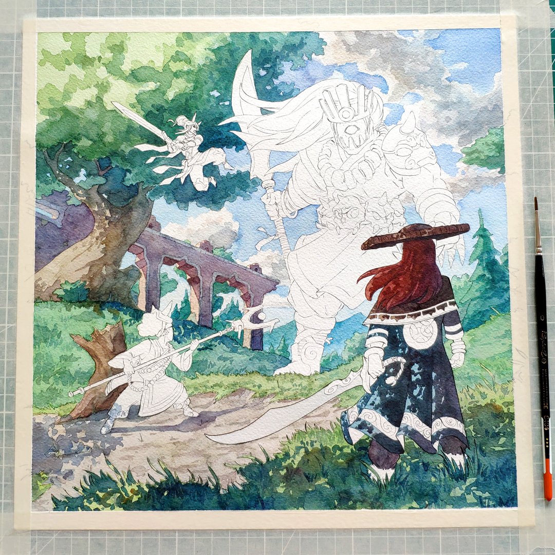 「」|Marcel Mosqiのイラスト
