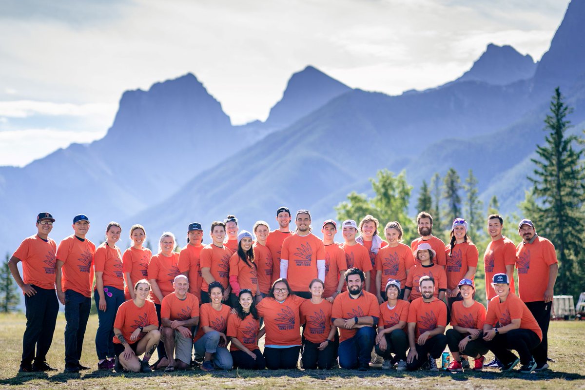 We are so proud and inspired by Spirit North Community Program Leaders, Assistants, and Regional Coordinators. Here’s the 2022-2023 Spirit North Team in their Spirit North Orange shirts designed by Jason Carter. 😍 🧡 @CarterRyanMain