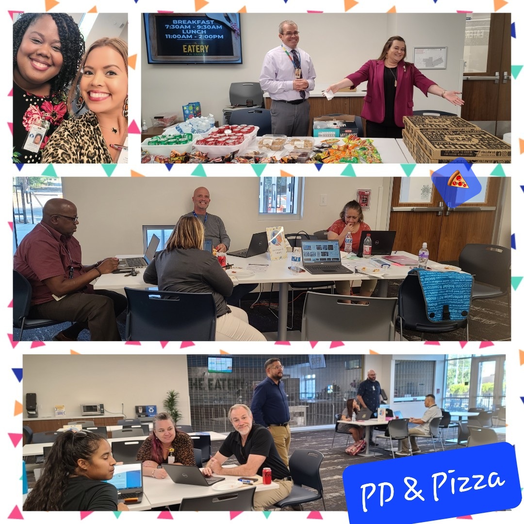 SaraGeorgeTX's tweet photo. Our @SaisdSocial after-school training &amp; planning collab success last night 🎉Thank you teachers for bringing the energy &amp; giving time after your school day ❤️ @SaisdAdvanced @SAISD_EdTech The next #PDandPizza 🍕is Oct 27! #WhateverItTakes @SAISD_CI @DrJaimeAquino @PattiSalzmann https://t.co/mPf1OYnkuF