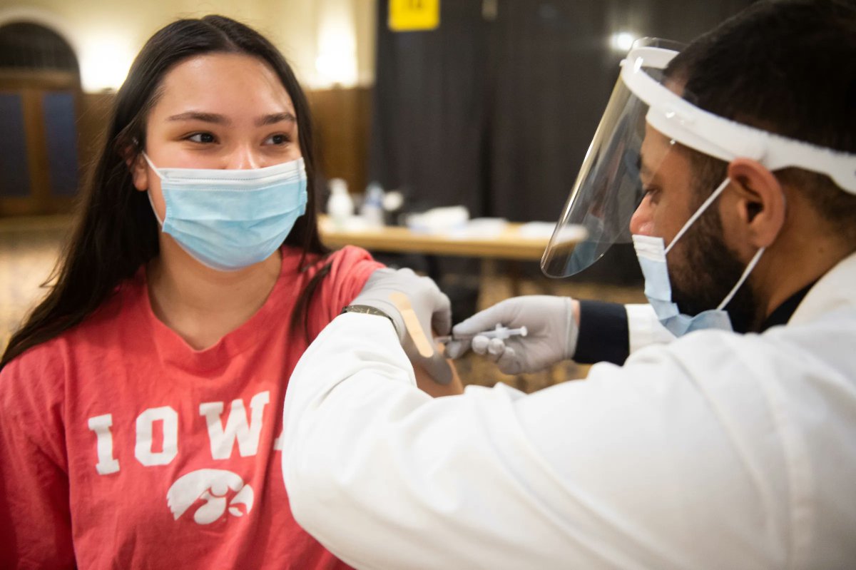Did you know IMU Nurse Care offers a range of vaccines, no appointments necessary? IMU Nurse Care is currently offering the flu vaccine and Covid-19 booster shot! Learn more at imu.uiowa.edu/imu-services/i….