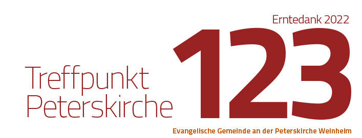 Unser "Treffpunkt Peterskirche - Ausgabe 123“ ist als pdf abrufbar: ekiwhm.de/media/download…