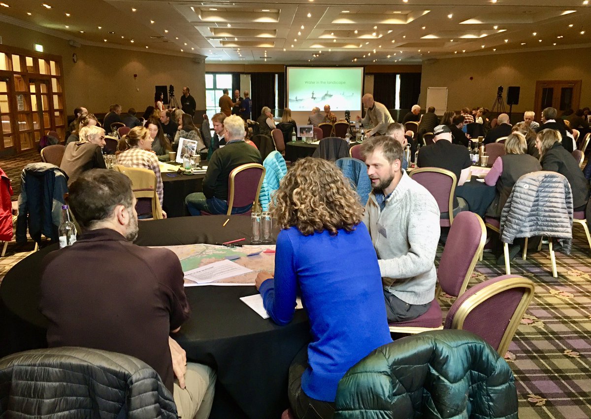 The @CairngormsCo vision of nature restoration across huge swathes of the National Park, has been close to my heart since Day 1. It was great to see so many folk now involved in the project’s delivery come together today…and so many young faces! #generationrestoration