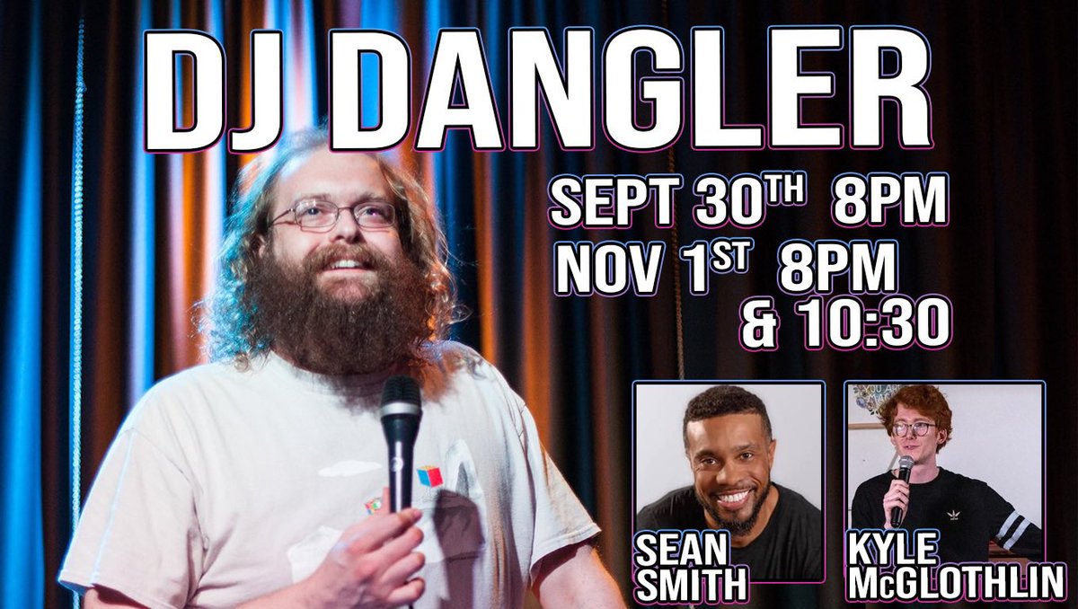This weekend it’s the hilarious <a href="/DJDangler/">DJ Dangler</a> featuring <a href="/SeanSmyph/">Sean Who???</a>! Get tix now at planetofthetapes.biz!