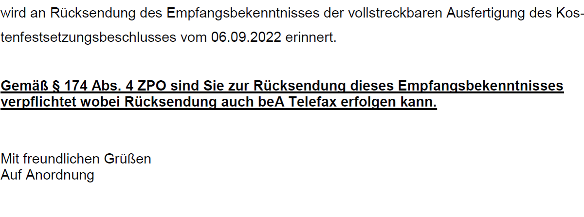 DotComLaw's tweet photo. Jetz neu am AG #Hannover: Rücksendung #beA #Telefax https://t.co/R6qyoIjjTI