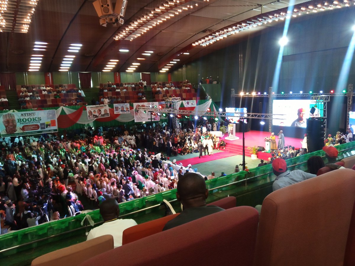 VANPDPNg's tweet photo. I'm honoured to have been a part of the launch of the #AtikuBooks that captures the story of my life, my landmark judgements that have deepened democracy and constitutionalism in Nigeria and my thoughts on restructuring as a pathway to unity and development. https://t.co/Iq20FwNXGp