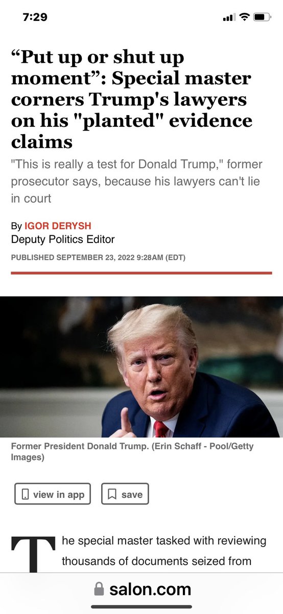 LomanBruce's tweet photo. @dbongino Donny’s Special Master not what he expected. An honest one ! 😂😂😂😂 https://t.co/Sf5SNqzEG3