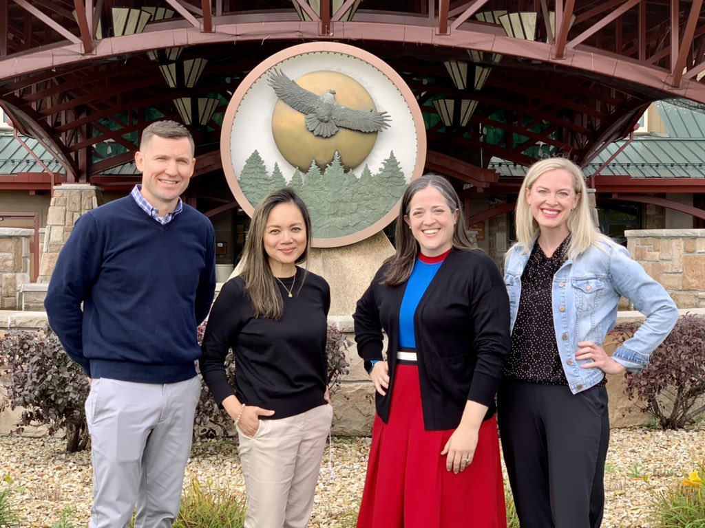 RachelFruin's tweet photo. This team has jokes! We’ve had a lot of laughs with the REMC Integration Tech Specials in MI this week. @cben1teach @MyTLee3 @WheatleyMoylan thanks for making the work fun! #alplearn #delltech #remc https://t.co/Yr6MahrUdC