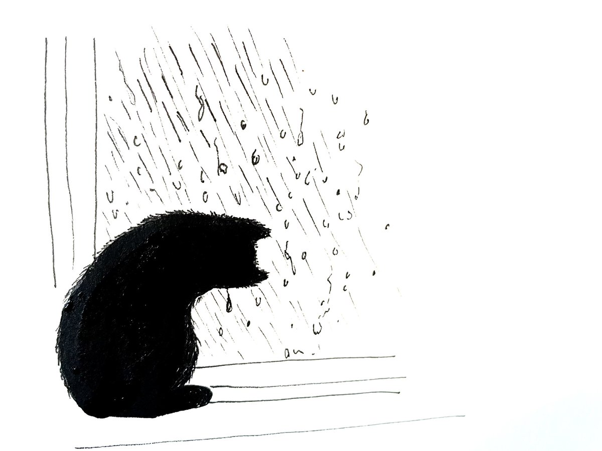 _sonotama's tweet photo. #Catember22 #catember
Regen
#kleineKunstklasse https://t.co/9q43fIoxWJ