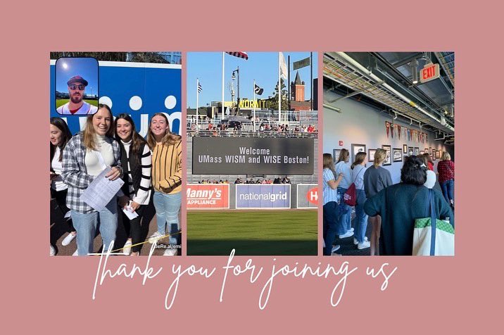 WISMUMASS's tweet photo. Last weekend, WISM had the opportunity to partner with WISE Boston at the Worcester WooSox game.
Thank you to everyone who came to our event and we hope you benefited from it the same way our exec team did. We look forward to hosting events like this in the future #bettertogether https://t.co/rADzG3uTv4