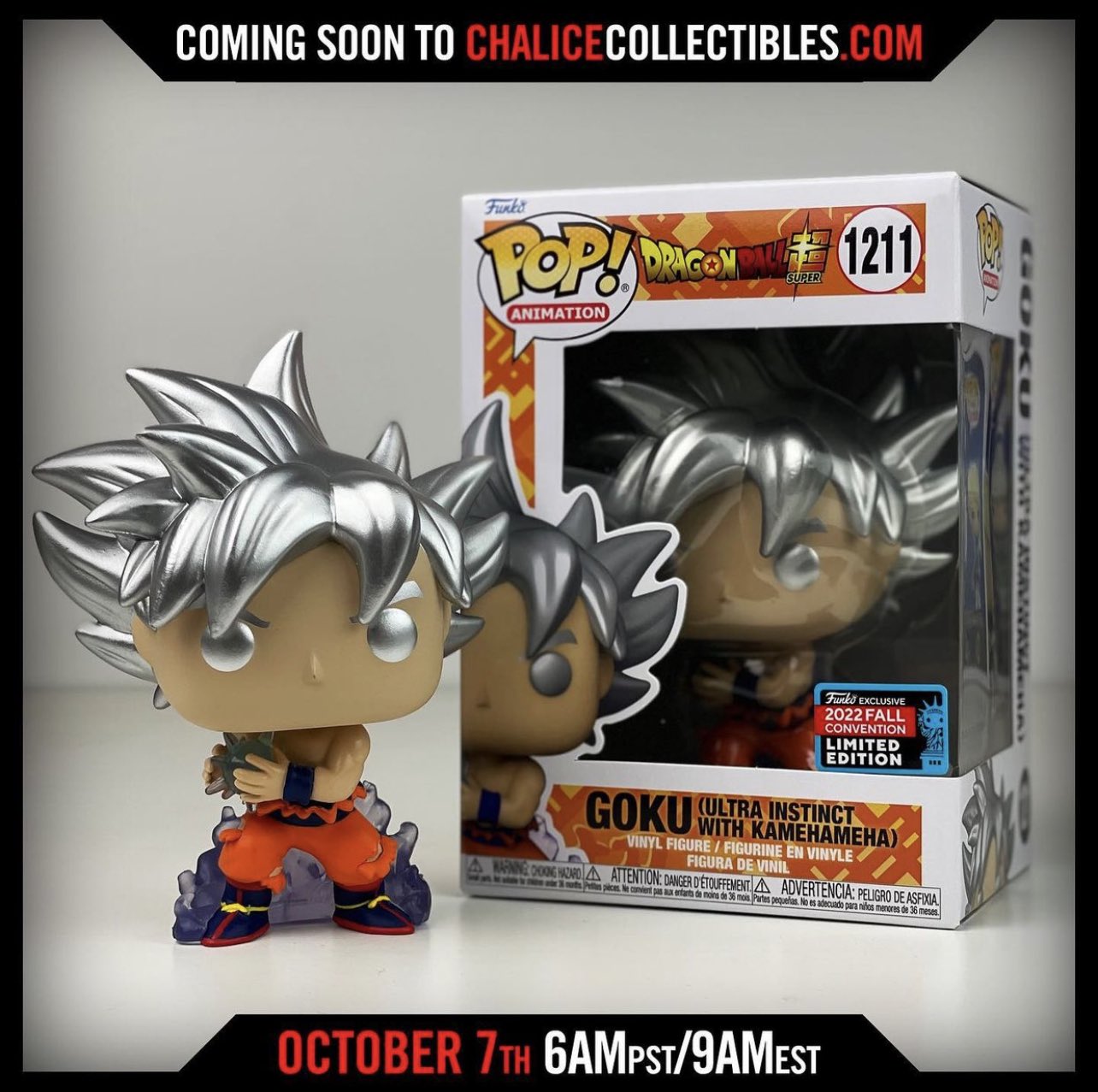 Funko Pop! Chalice NYCC Shared Exclusive: DBZ: Goku (Ultra