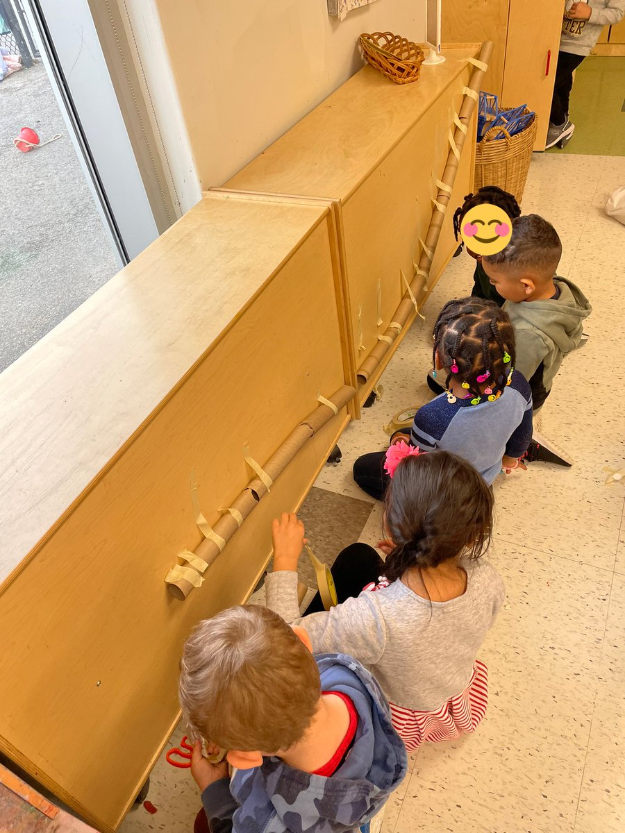 In our new marble inquiry, we are exploring the properties of motion. Today we learned that an object rolls faster when the slope is greater. 🤓 We are also having fun creating and testing a variety of marble runs in our play-based learning blocks.