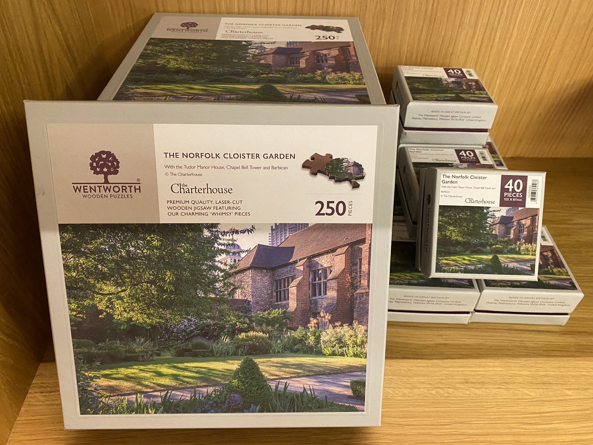 GSwaffield's tweet image. Some great new stock hitting the @CharterhouseEC1 shop shelves. Perfect for #Christmas! #calendar #jigsawpuzzle #pots Pop in or visit our online shop thecharterhouse.digitickets.co.uk/category/31005
