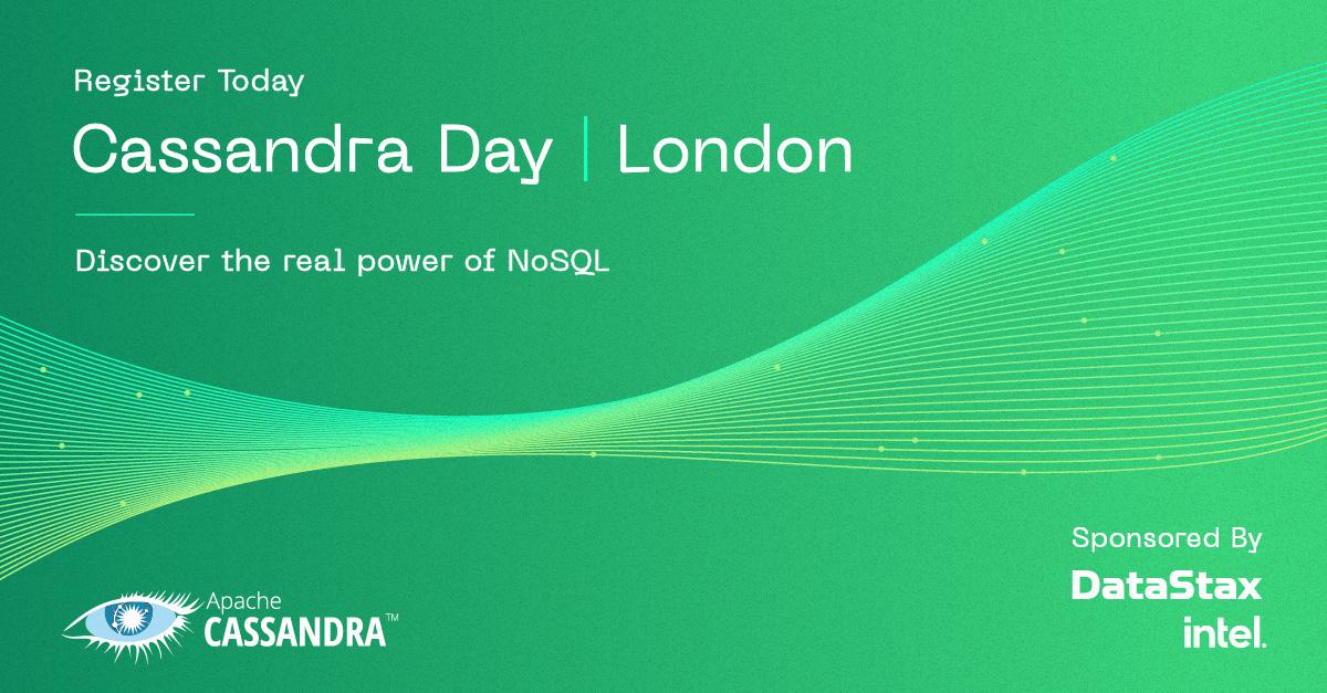 jrdaix's tweet photo. Join DataStax for #CassandraDay in London on 11 Oct for a day of hands on learning, and a keynote on "Why you should stop using #NoSQL." 

Stop by for interactive games, prizes 🧸 and networking! 🎉 

Register 🏴󠁧󠁢󠁥󠁮󠁧󠁿 : https://t.co/jNmMXyX0U2

#developers #ApacheCassandra https://t.co/UyZxXhdnMC