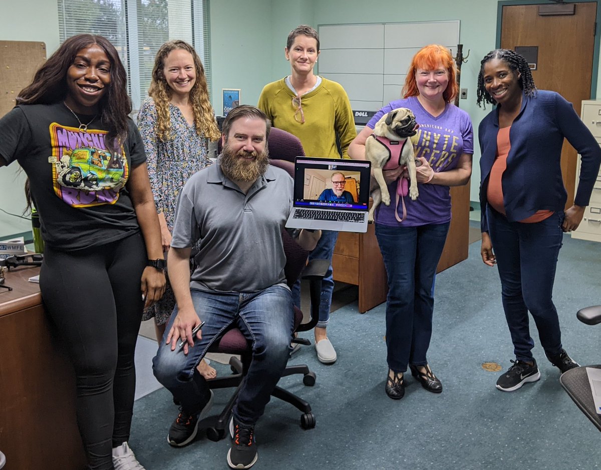 This @wmfeorlando news team, along our #publicmedia partners at <a href="/FloridaStorms/">Florida Public Radio Emergency Network (FPREN)</a>, is keeping Central Florida informed during #hurricaineIan. Listen on 90.7FM in #Orlando &amp; #DaytonaBeach, 89.5FM in #Ocala &amp; #TheVillages, &amp; online at WMFE.org.