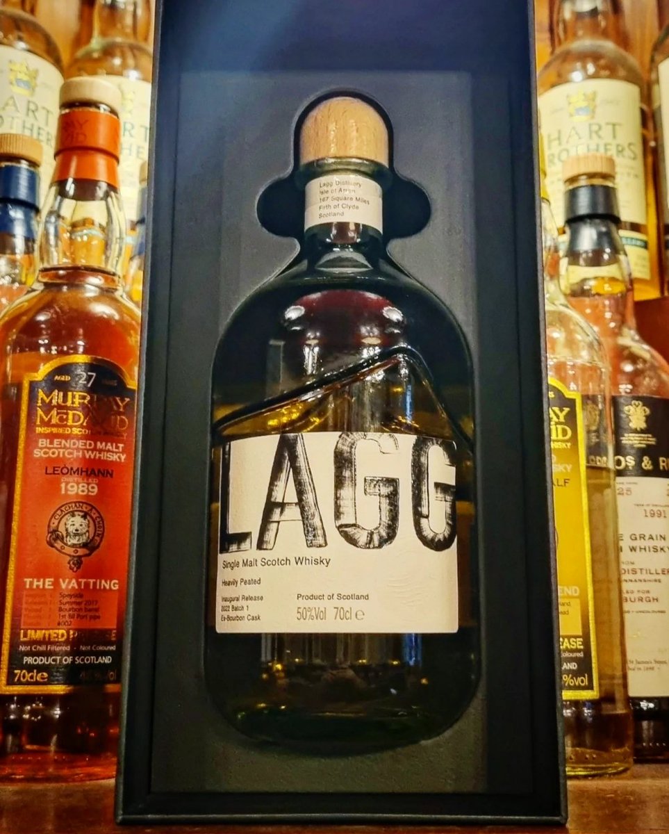 A new whisky from a new distillery on the bar today from <a href="/LaggWhisky/">Lagg Whisky</a>