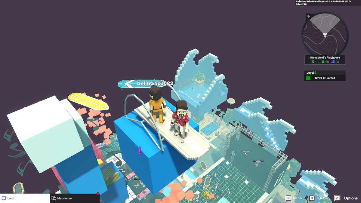 natthamonphons3's tweet photo. @TheSandboxGame @steveaoki I just participated in the #SandboxAlphaS3Giveaway for a chance to win 500 SAND! Found the high diving board in @steveaoki's Playhouse, check out my screenshot below!
👇 https://t.co/F77RxZFRxd