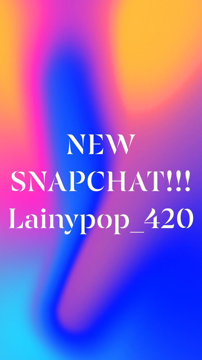 Lainypop420 tweet media