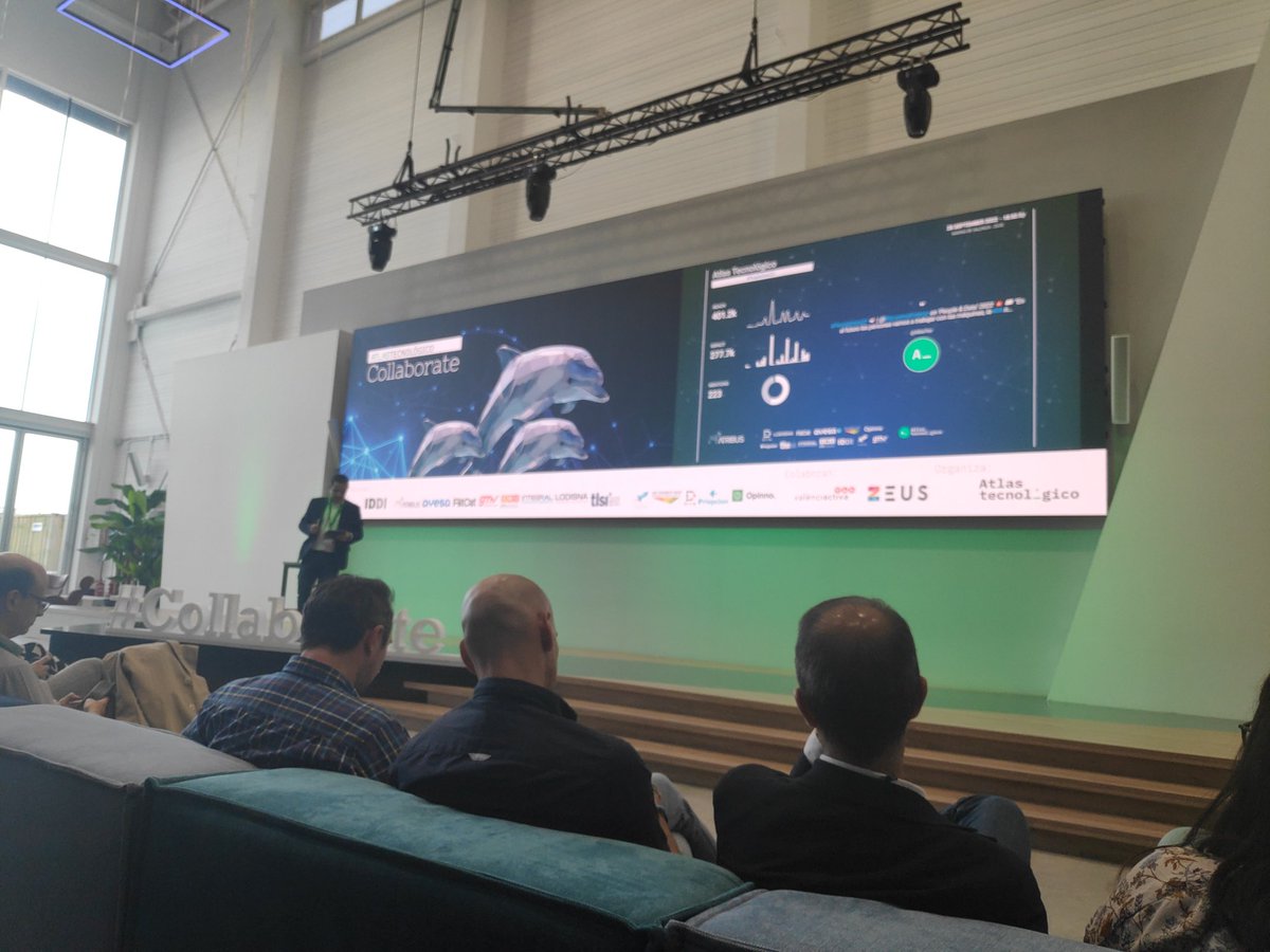 Disfrutando del #PeopleData22 en Valencia, gracias a @AtlasTec.