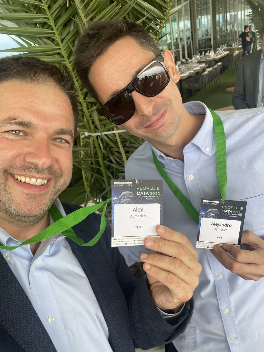 Alexaymerich's tweet photo. Encontrándome con mi tocayo en el evento organizado por @AtlasTec en #peopledata22 https://t.co/sgc6g1pxkb