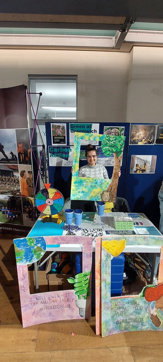 Thank you <a href="/janeharri1966/">Prof Jane Harrington</a> for visiting us today at Welcome Week. An amazing end to freshers. 100's of passionate students - we can't wait to see you getting involved throughout the year.  Keep a look out 👀👀

<a href="/UniofGreenwich/">Uni of Greenwich</a> <a href="/greenwichsu/">Greenwich Students' Union</a> #sustainability #freshers #welcomeweek