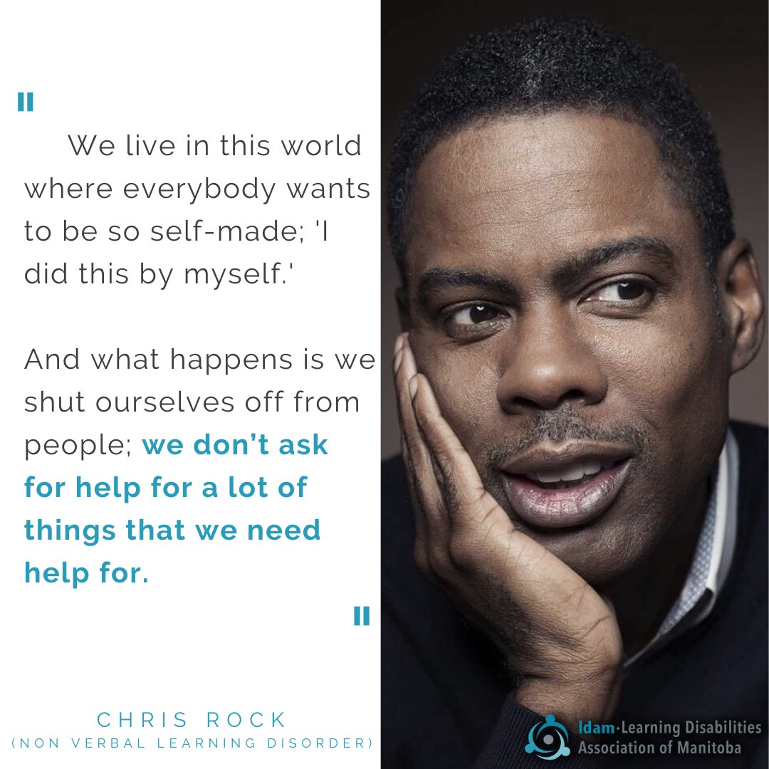 Learning disabilities and ADHD are often referred to as being 'invisible.' Which means a lot of the time, it can be hard to see on the surface that these individuals are struggling.

Don't be afraid to ask for help.