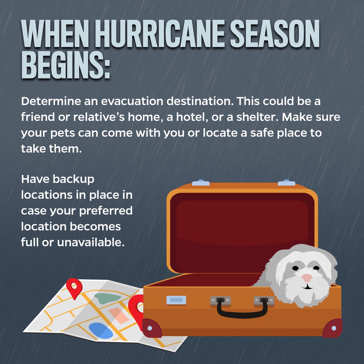 JohnsHopkinsSPH's tweet photo. If you live along the Gulf Coast or eastern seaboard in the US, there are things you can do to be prepared for when a storm heads your way. https://t.co/xYqBUzxLOe