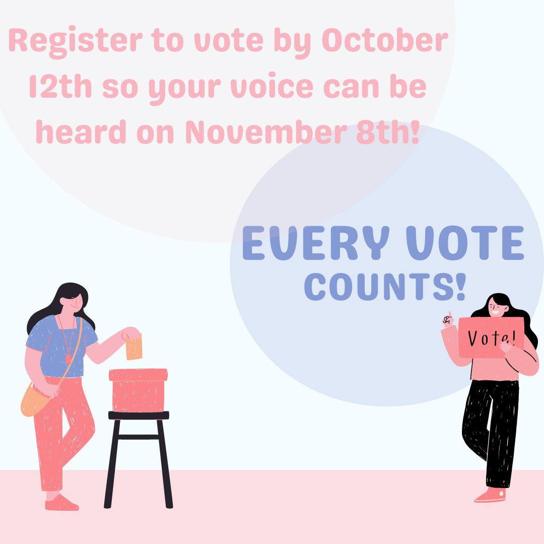 MaggieforMO's tweet photo. We are two weeks away from the last day to register to vote to make your voice heard in the general election on November 8, 2022. To register to vote or check your registration status visit: https://t.co/5ITAmezzA7. https://t.co/0dMlowYKfo