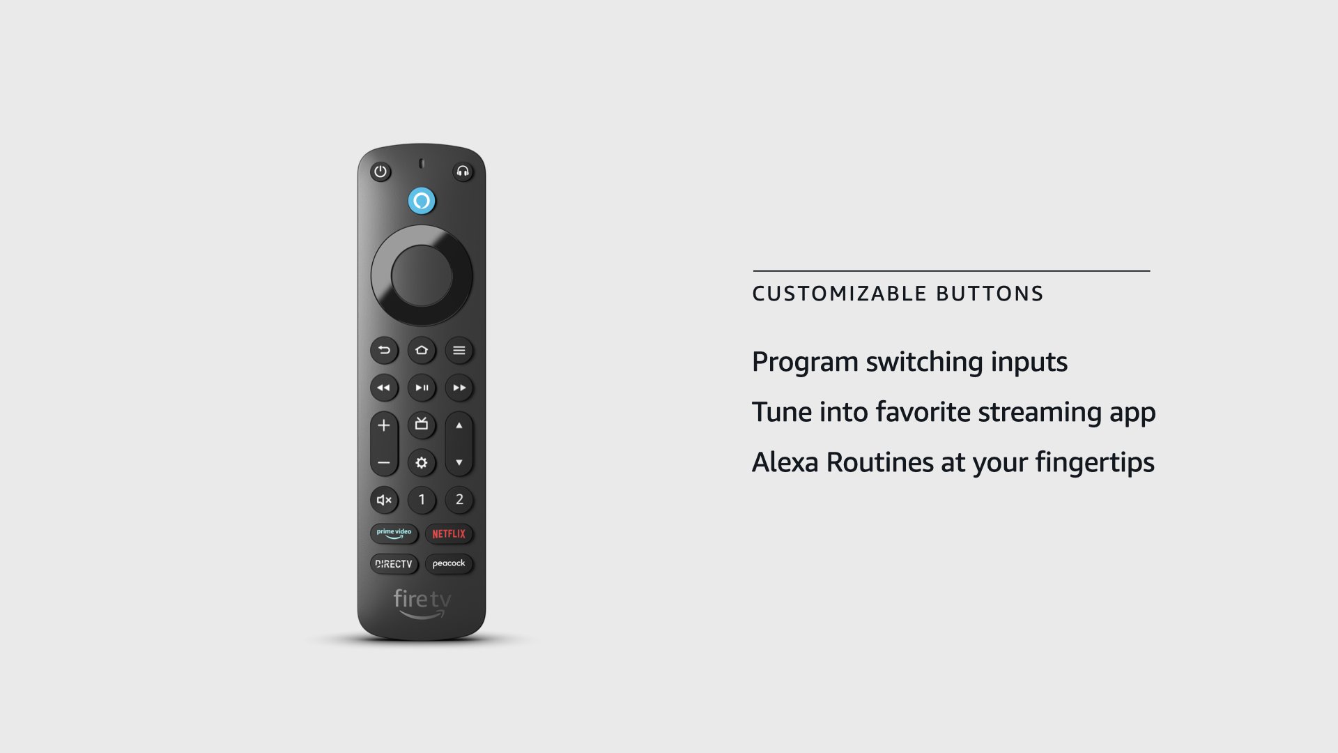 Amazon News on Twitter: "Meet Alexa Voice Remote Pro for @amazonfiretv. If  a customer misplaces it, they can say "Alexa, find my remote" and the  built-in speaker will ring. It also has