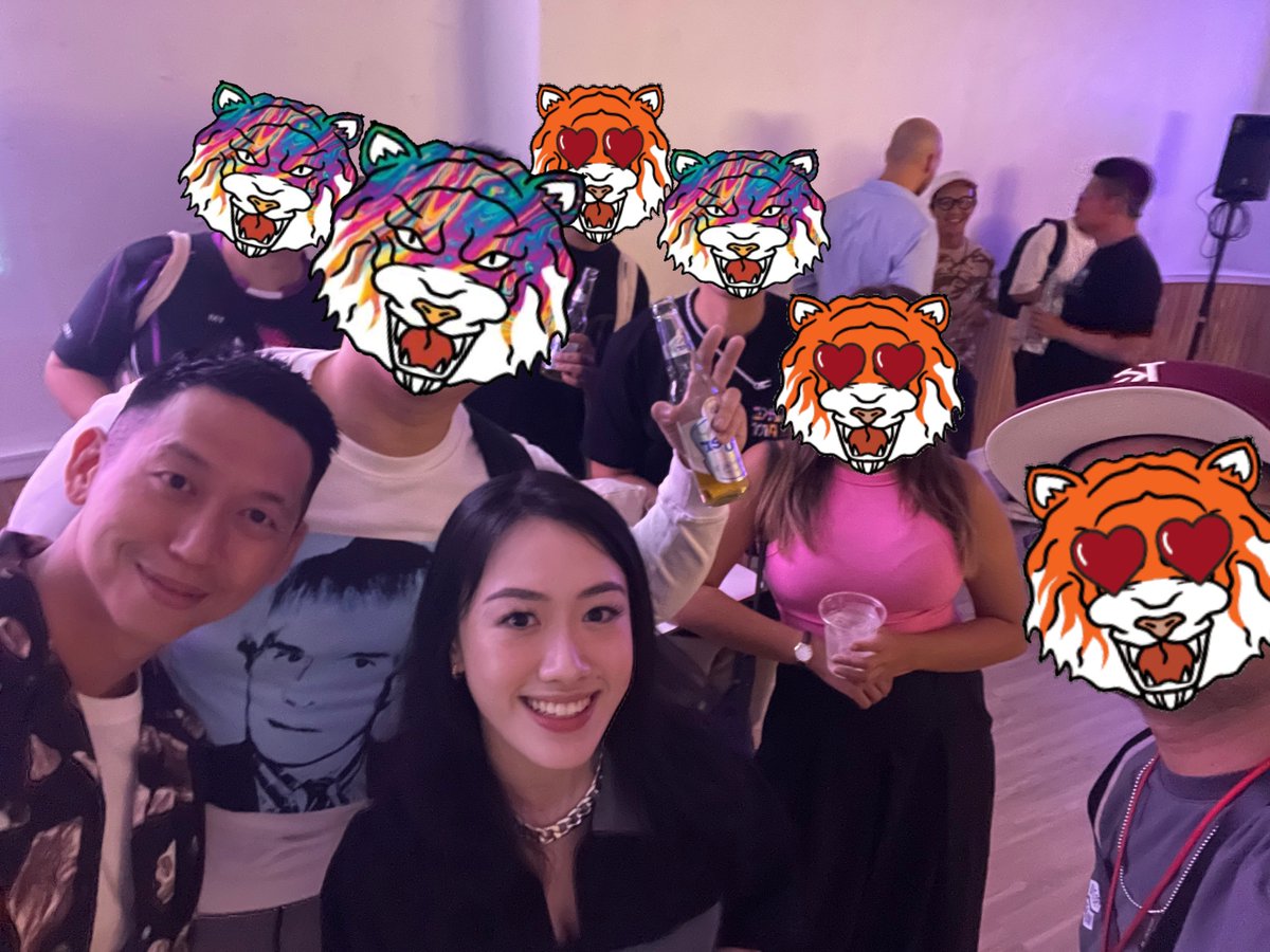 Always a great time meeting the tigers and the PMC crew @pestlemortarSEA! 🐯 

Major vibes and legendary peeps tbh 🤟

<a href="/HughKoh/">HughPMC</a> <a href="/meliajyin/">amelia</a> <a href="/JonStoryteller/">JonTheStoryteller.eth 🐧 | 🇸🇬 🇲🇾</a> <a href="/ryune_eth/">ryune.eth</a> <a href="/StephanSteve87/">STEPHAN</a> <a href="/AwesomeDave_/">Dave 🇸🇬</a>