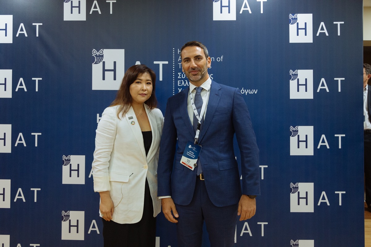 GBBC_io's tweet photo. #ICYMI: GBBC CEO @srolondon was in Greece earlier this month to join the 2nd International Treasury Summit, hosted by GBBC member the Hellenic Association of Treasurers (#HAT) 🏦

#HellenicAssociationofTreasurers https://t.co/KqtOmAu7SM
