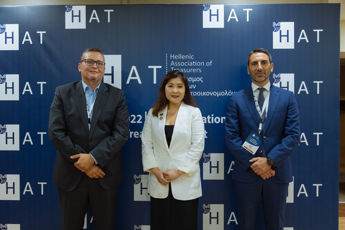 GBBC_io's tweet photo. #ICYMI: GBBC CEO @srolondon was in Greece earlier this month to join the 2nd International Treasury Summit, hosted by GBBC member the Hellenic Association of Treasurers (#HAT) 🏦

#HellenicAssociationofTreasurers https://t.co/KqtOmAu7SM