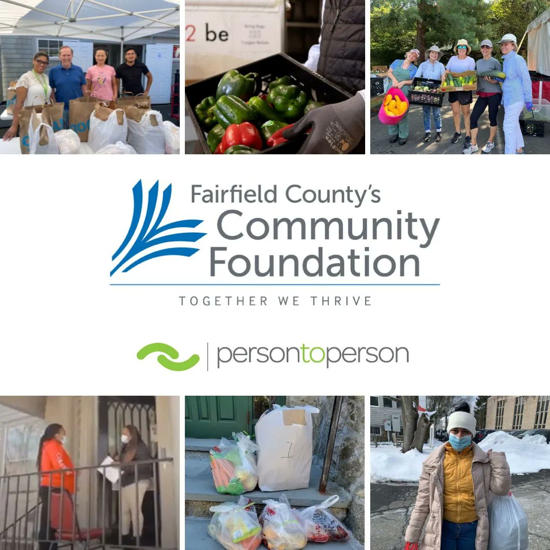 p2phelps's tweet photo. Special thanks to @FCCF for their generous $20,000 gift to Person to Person.
This grant will help P2P provide emergency financial relief, food, and clothing for the thousands of people we serve in Fairfield County. Thank you!
#fairfieldcountyct #criticalneeds https://t.co/th2SjGo6iC