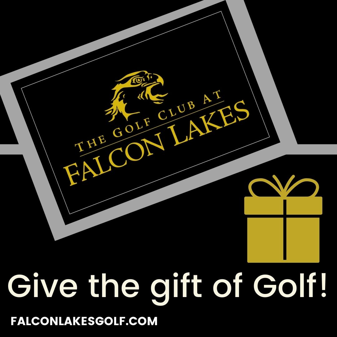 Give the gift of golf – it’s always the right choice! #FalconLakesGolfClub #drivingrange #giftcard
