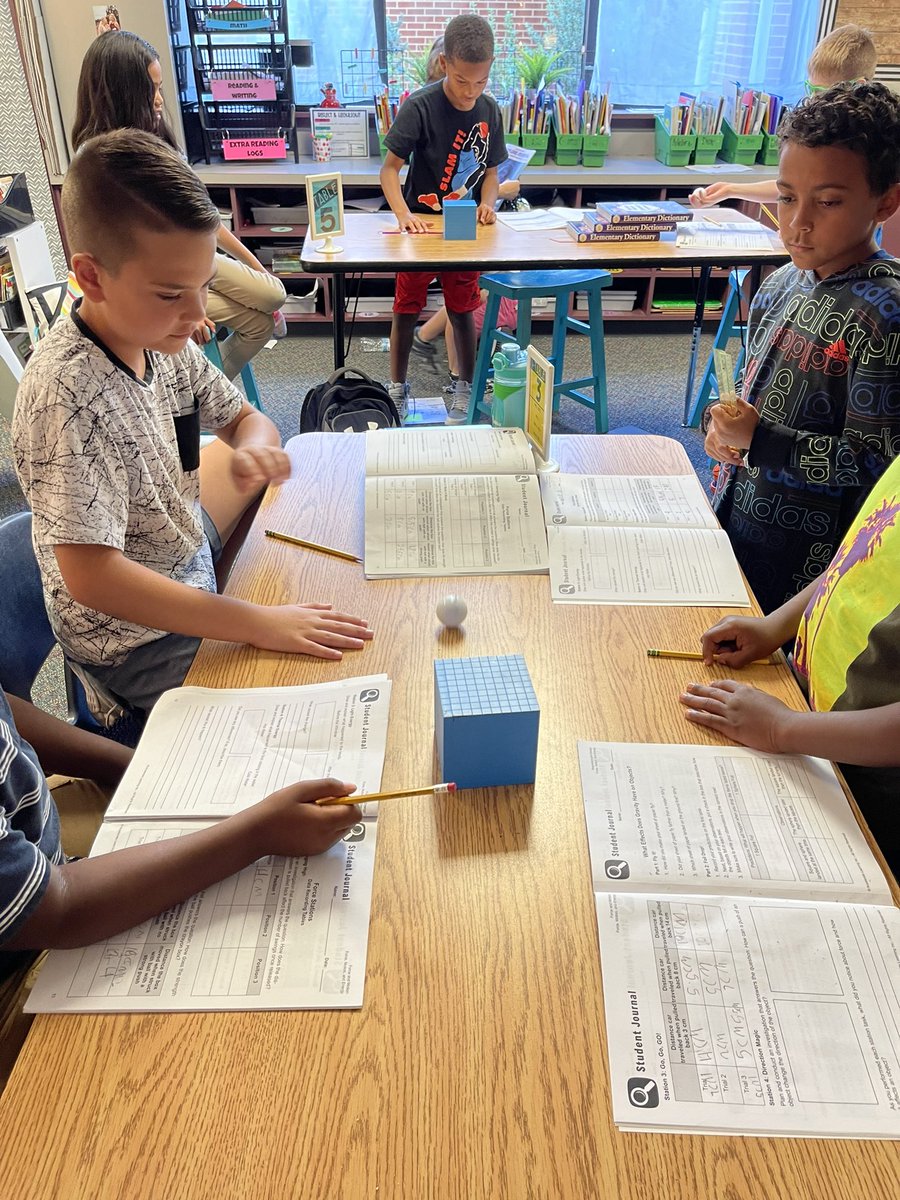 CheeseyChaffin3's tweet photo. Exploring forces in 3rd grade! Using hands on tools to investigate different amount of forces. @ElliottLearners https://t.co/LIY57u0kvI