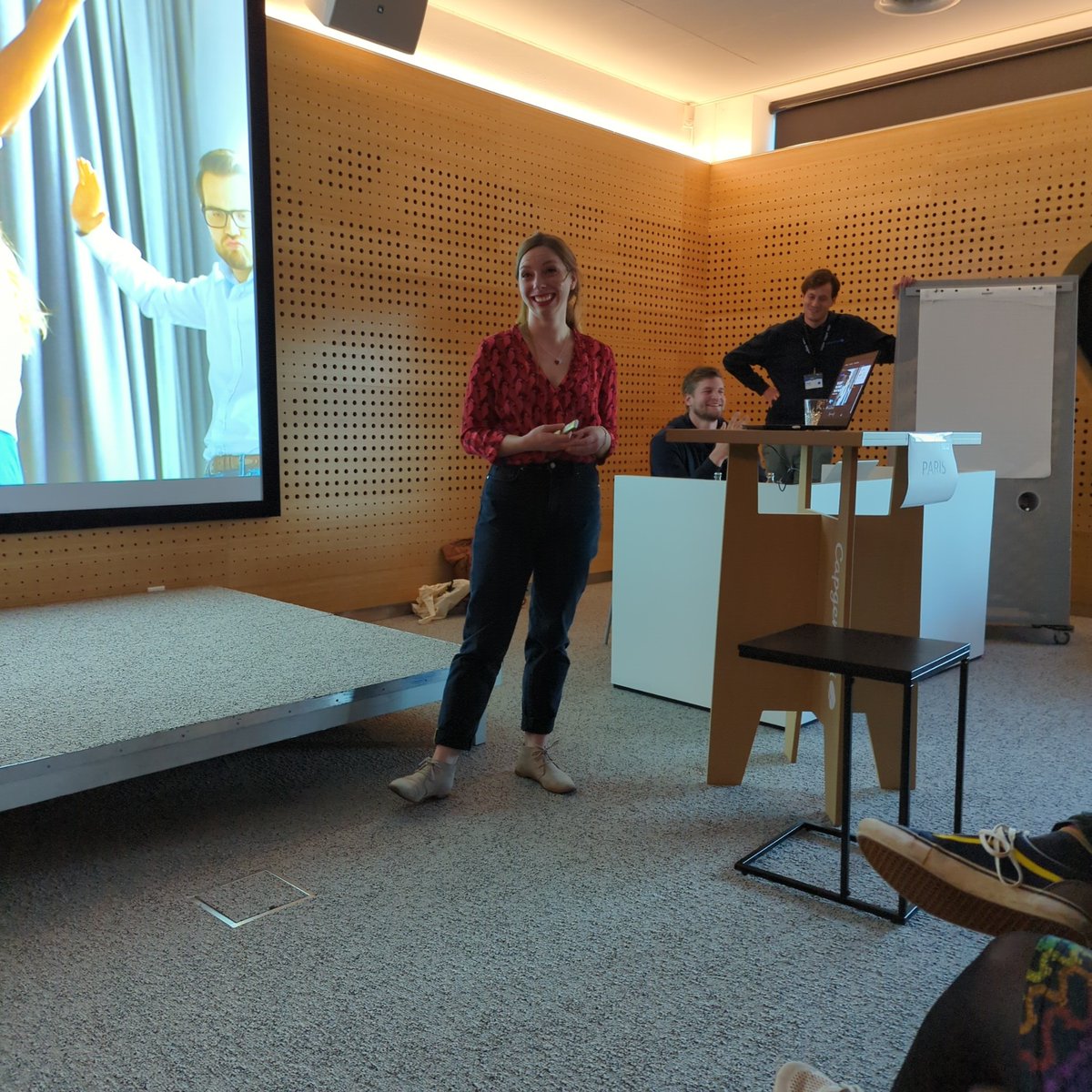 chrissbaumann's tweet photo. Next up on stage: @MlleSophiePofie
#testjam https://t.co/uw4UvxzGxv