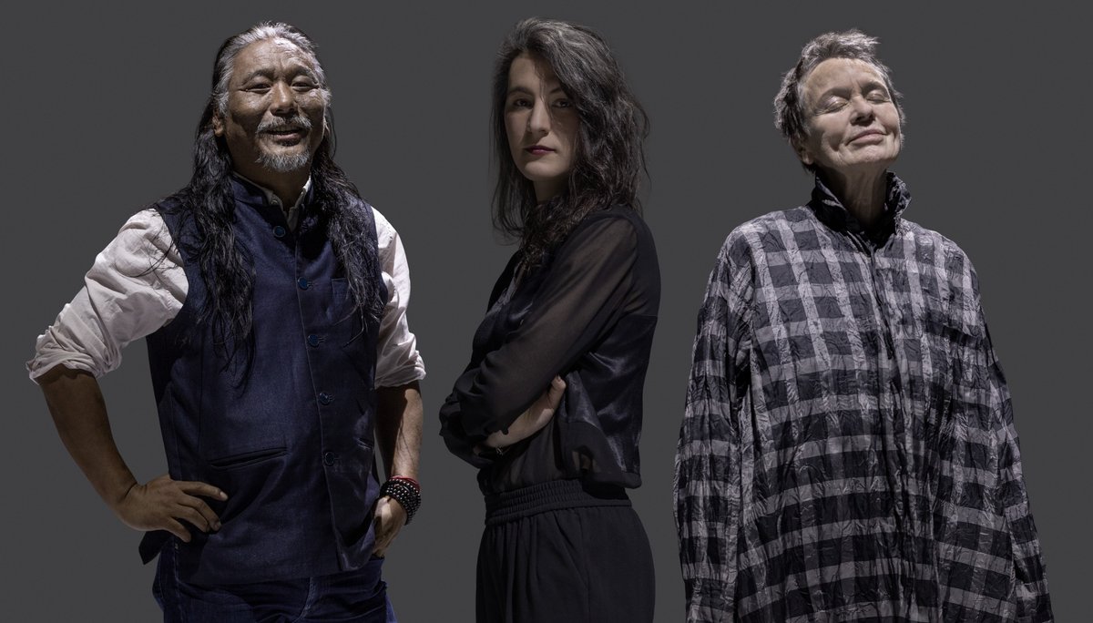 Three years ago this week, Laurie Anderson, Tenzin Choegyal, and Jesse Paris Smith released the Grammy-nominated album Songs from the Bardo, a brilliant sonic journey through the visionary text of the Tibetan Book of the Dead.

Revisit: orcd.co/songsfromtheba…

📸: Steven Sebring