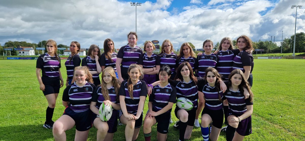 ThomondCommColl's tweet photo. Some photos from the girls rugby blitz today @OldCrescentRFC1. We took part in the Munster schools under 16 tag tournament and had two teams entered. Very proud of the girls efforts today!! #girlsrugby #GoTCC @LCETBSchools https://t.co/HaOmSvlG0U