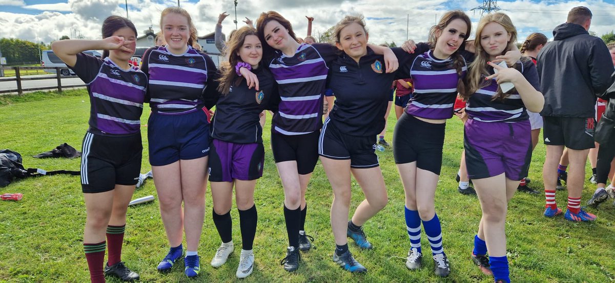 ThomondCommColl's tweet photo. Some photos from the girls rugby blitz today @OldCrescentRFC1. We took part in the Munster schools under 16 tag tournament and had two teams entered. Very proud of the girls efforts today!! #girlsrugby #GoTCC @LCETBSchools https://t.co/HaOmSvlG0U