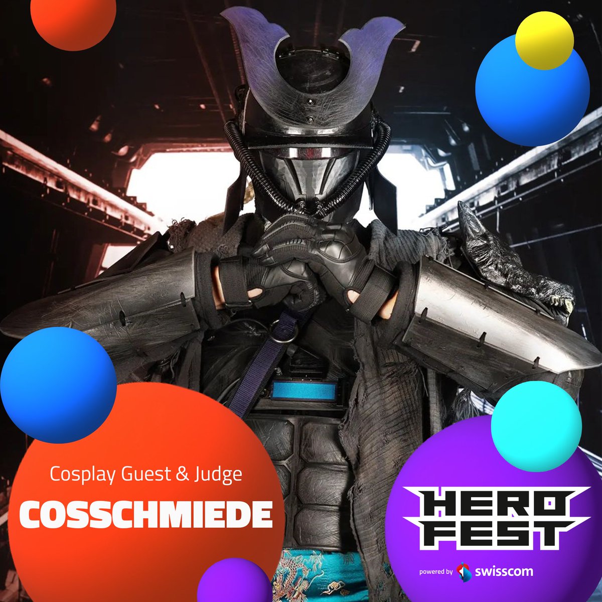 herofestch's tweet photo. We proudly present our Judges for the Open Contest: @cosschmiede, #YuiCosplay & #SecretGeek! π
β οΈ Cosplayers, listen up: On 30th September is the final deadline to apply for the contests β what are you waiting for? Youβll find the link in our bio. βοΈ