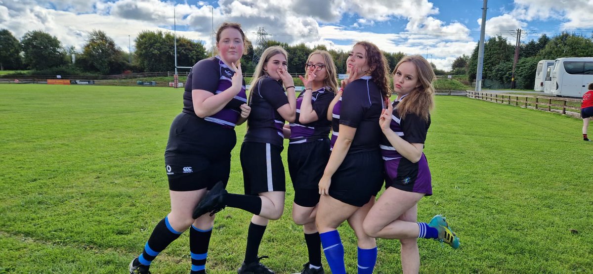 ThomondCommColl's tweet photo. Some photos from the girls rugby blitz today @OldCrescentRFC1. We took part in the Munster schools under 16 tag tournament and had two teams entered. Very proud of the girls efforts today!! #girlsrugby #GoTCC @LCETBSchools https://t.co/HaOmSvlG0U